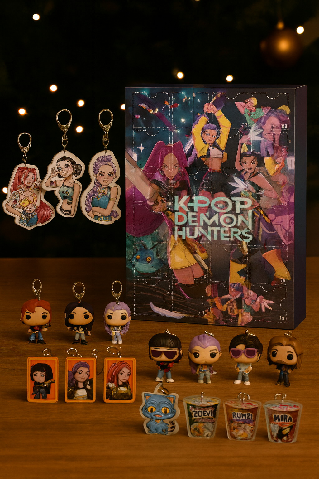 Calendrier de l'Avent Kpop Demon Hunters 2025