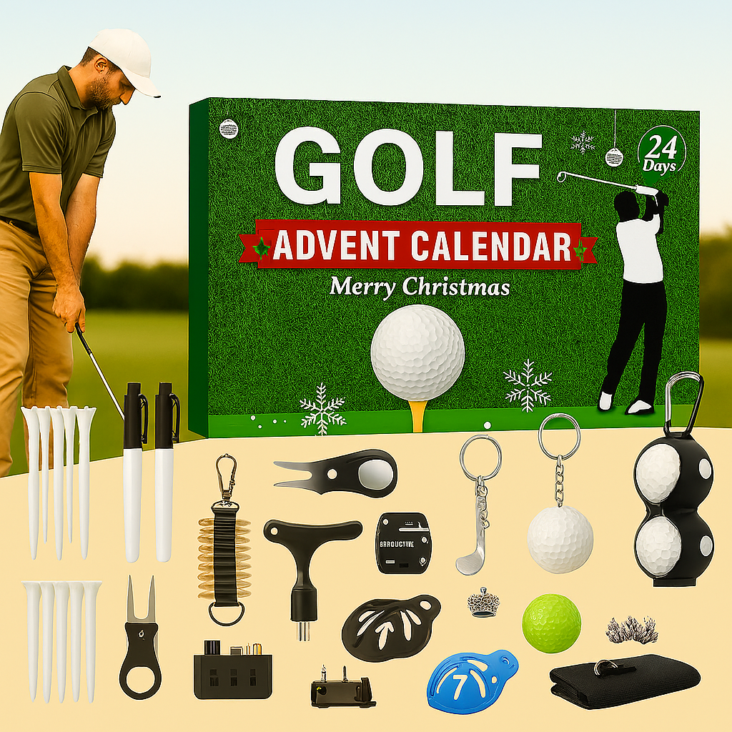 Calendrier de l’Avent Golf 2025 – 24 jours de passion sur le green